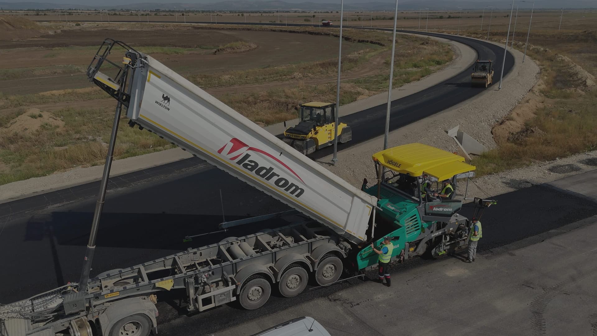 Vladrom road construction