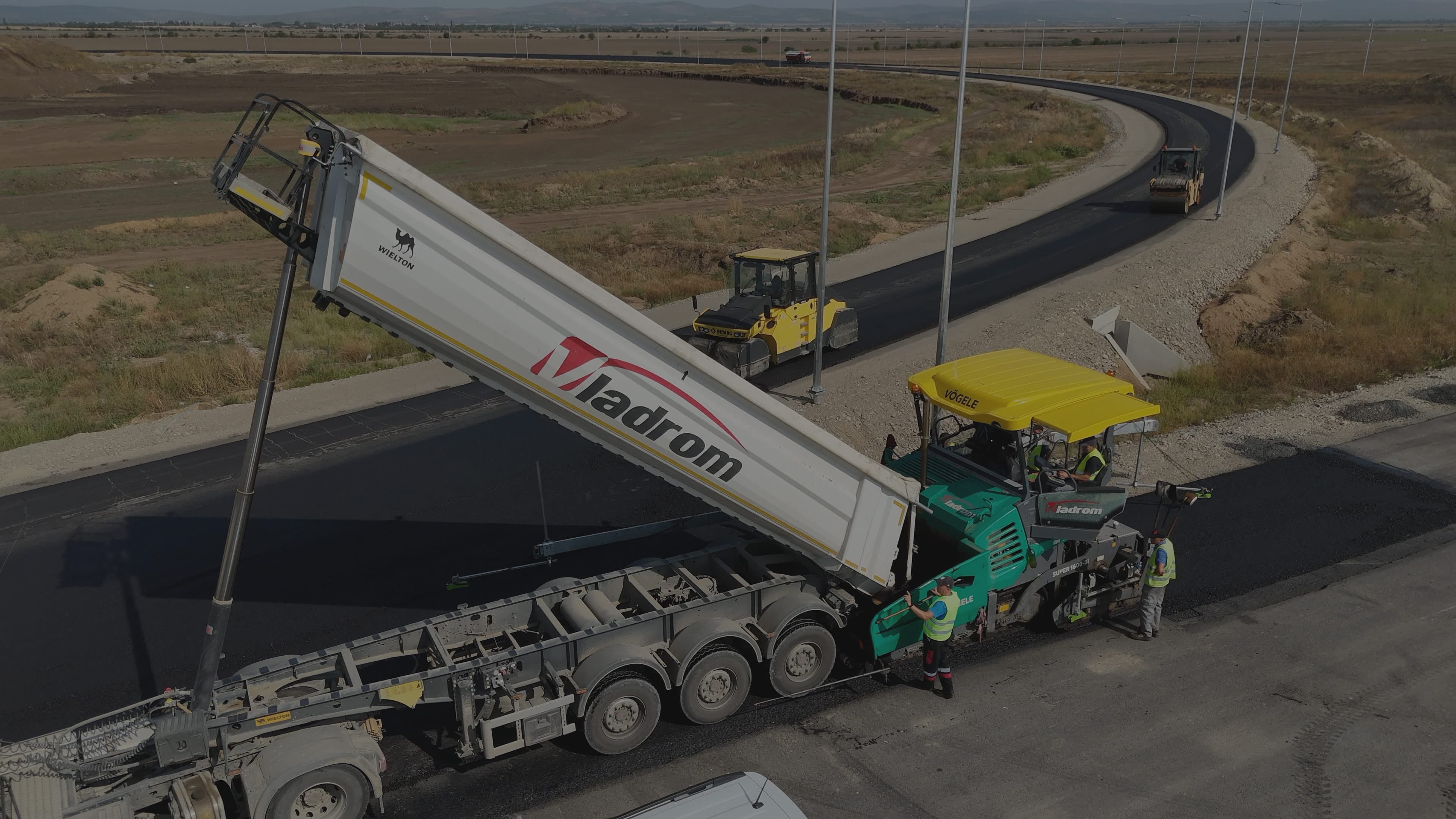 Vladrom road construction